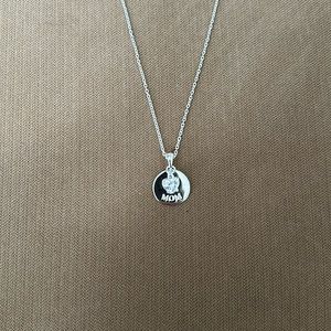 Sterling silver Mother’s Day pendant necklace